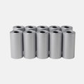 Glint Dog Poop Bags – 10 Rolls (150 Bags Total) – Silver